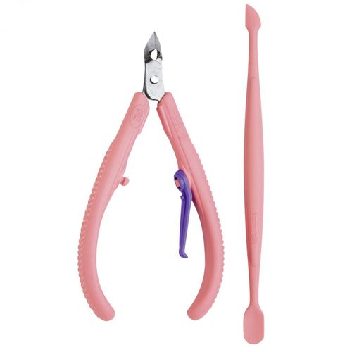 Set Manicuría y Cuidado de Uñas Alicate Rosa Flex 168 Mundial