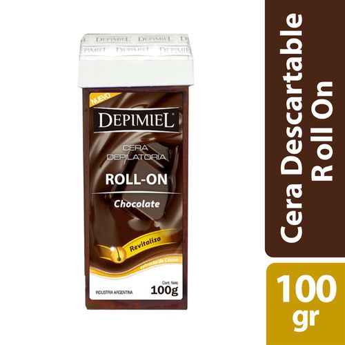 Cera Depilatoria Roll-On Chocolate x100 g Depimiel
