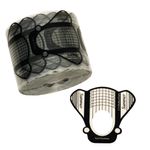 Rollo-de-Moldes-x500-Unidades-Para-uñas-Negro-Transparante-Thuya