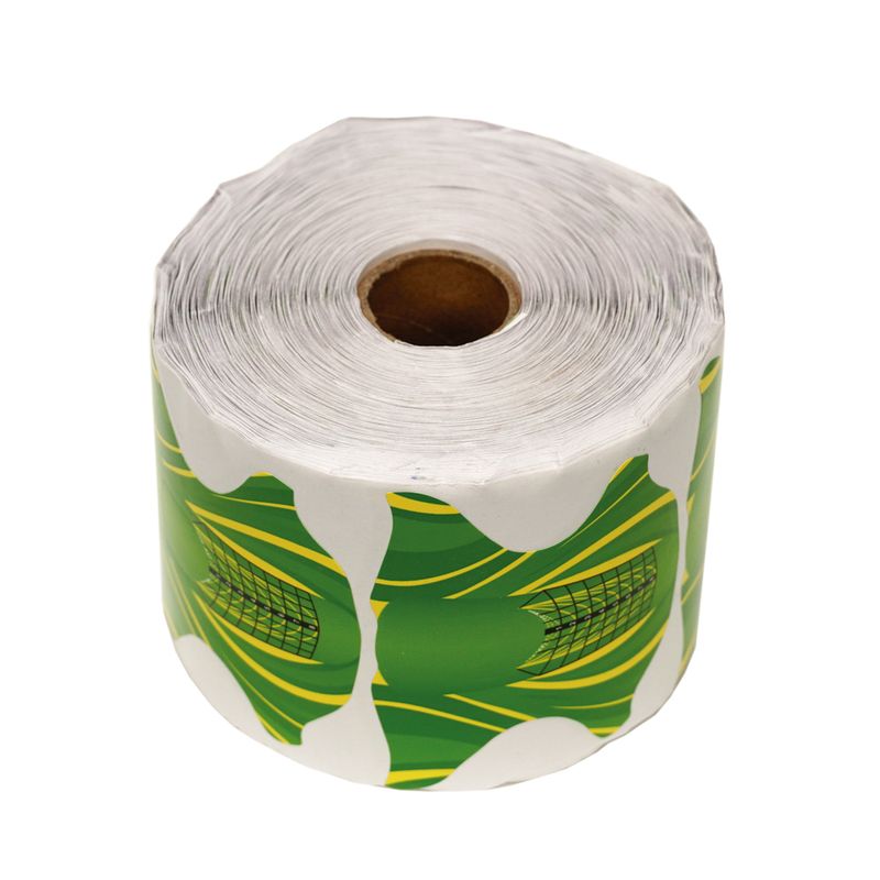 Rollo-de-Moldes-x500-Unidades-Verde-Para-uñas