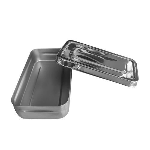 Caja De Acero Inoxidable Grande