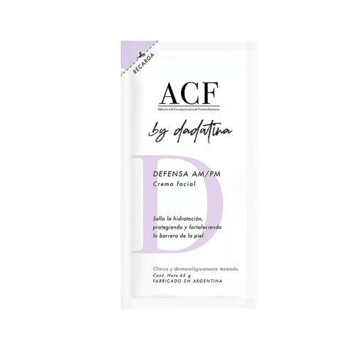 Crema Facial Hidratante Defensa Am/Pm x45g Recarga ACF by Dadatina