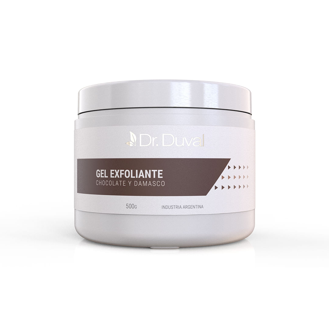GEL X500 EXFOLIANTE CHOCOLATE Y DAMASCO DUVAL