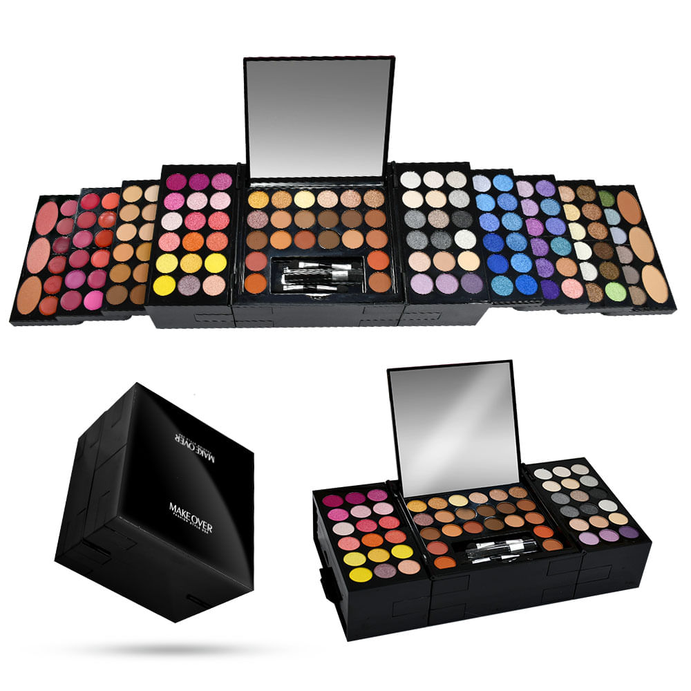 Kit Maquillaje Completo Set Makeover 200 Colores Jes 318