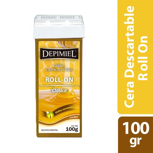 Cera Depilatoria Roll-On Clásica x100 g Depimiel