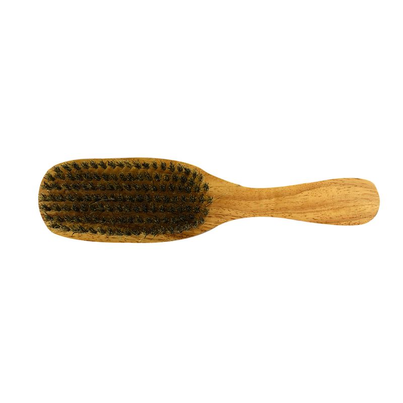 Bass Brushes Semi Oval Wild Boar Hair Brush