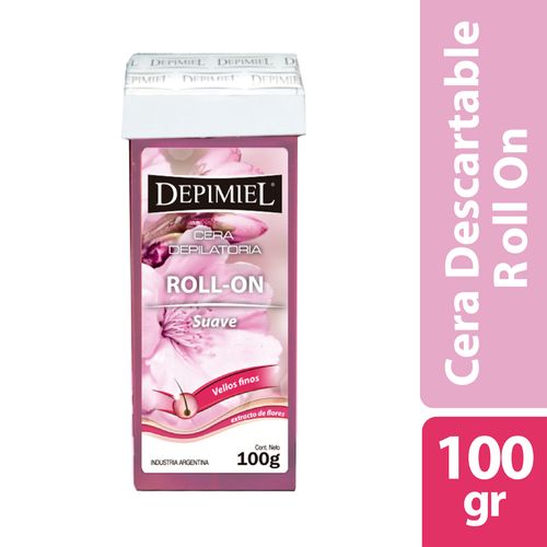 Cera Depilatoria Roll-On Suave x100 g Depimiel