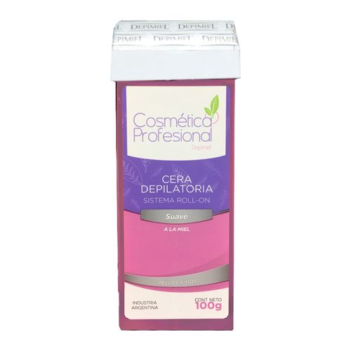Repuesto Cera Depilatoria Roll-On Suave 100 g Cosmética Profesional