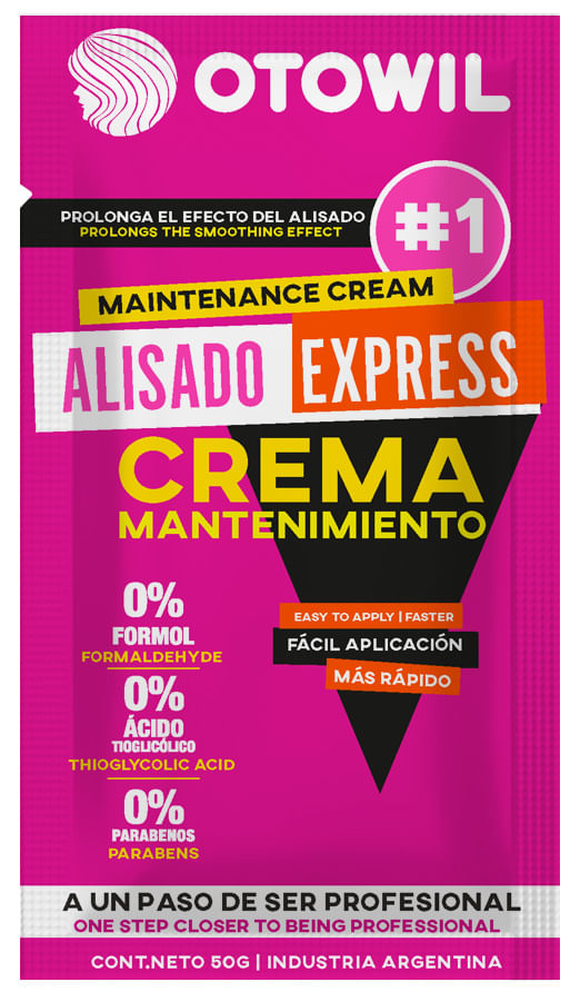 CR X50gr MANTENIM ALISADO EXPRESS OTOWIL Las Margaritas Tienda