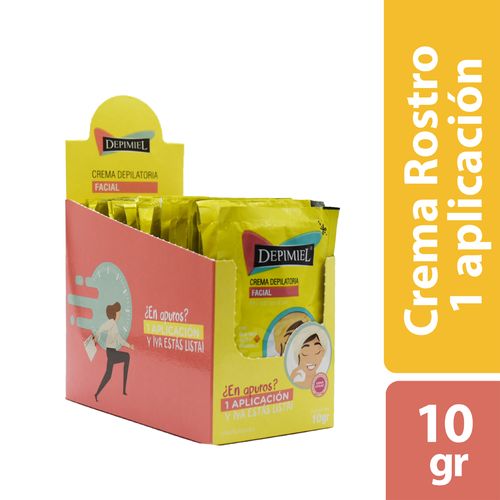 Sachet Crema Depilatoria Facial x10gr Depimiel