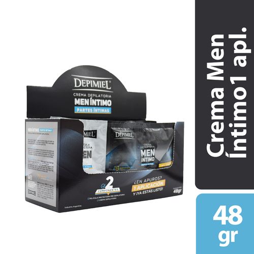Crema Depilatoria Men Intimo x40gr Depimiel