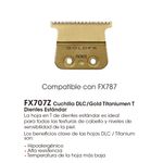CUCHILLA P/TRIMM FX787 FX707Z GOLD BABYLISS  *
