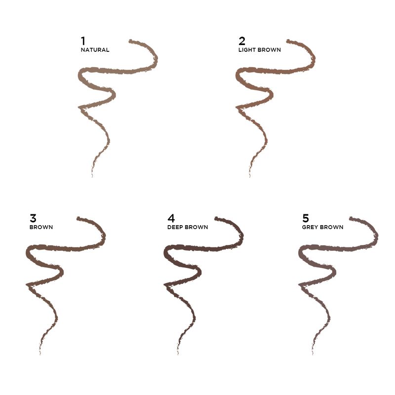 PENCIL NAT LOOK EYEBROW NOTE 04 Deep Brown