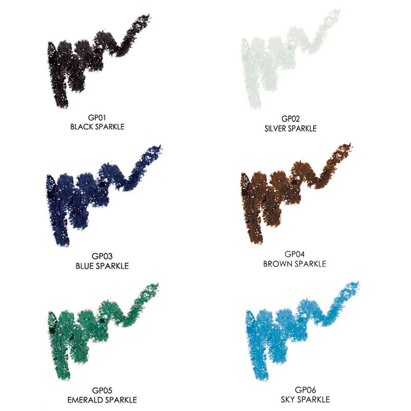 LAP DELIN GLITTER PALLADIO Black Sparkle