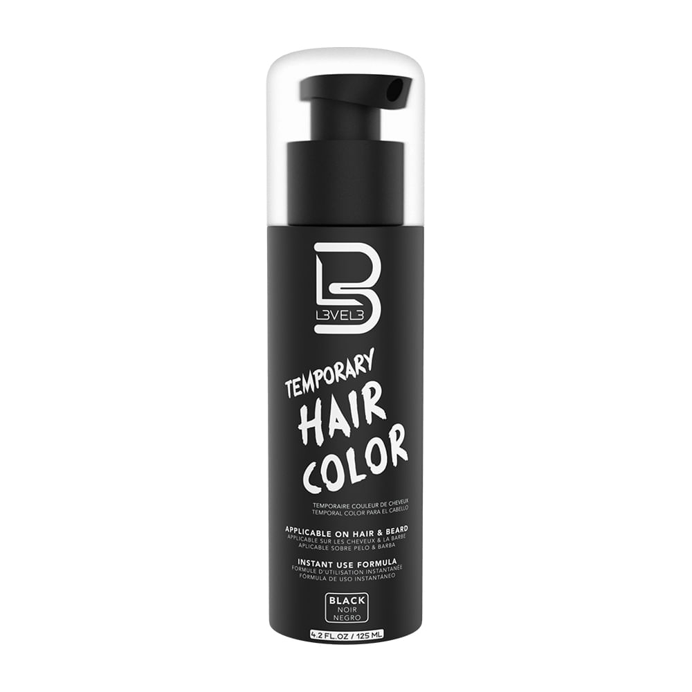 TINT X125 TEMPORARY HAIR COLOR Black LEVEL3