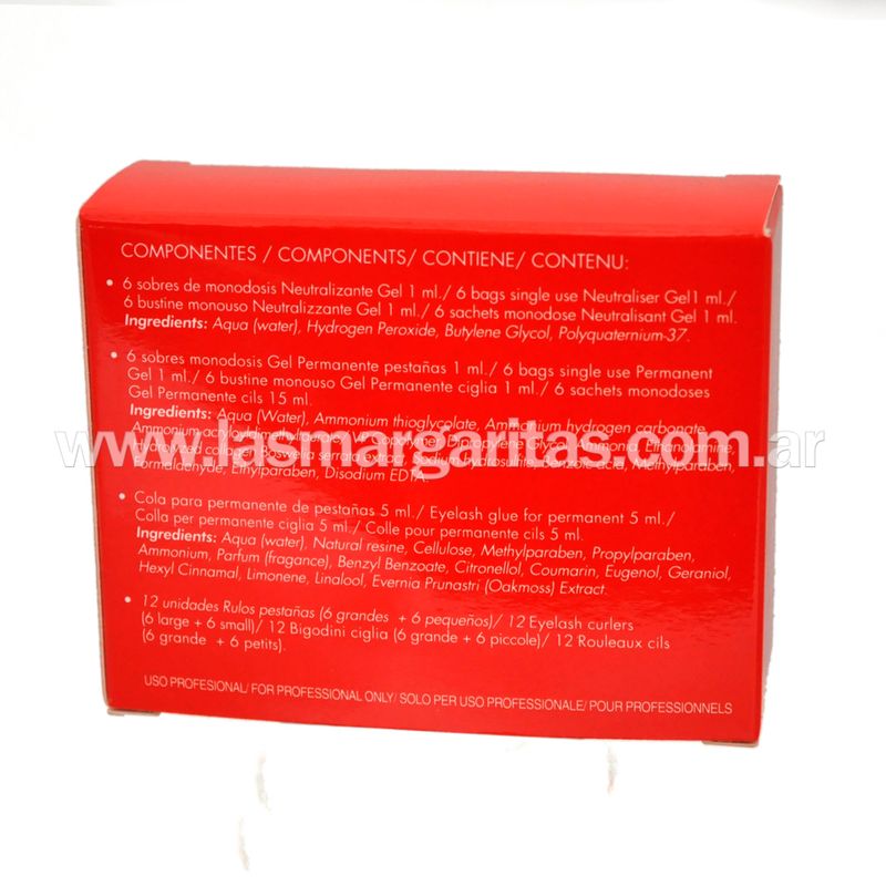KIT PERM PESTAÑAS P/6 SERVICIOS THUYA