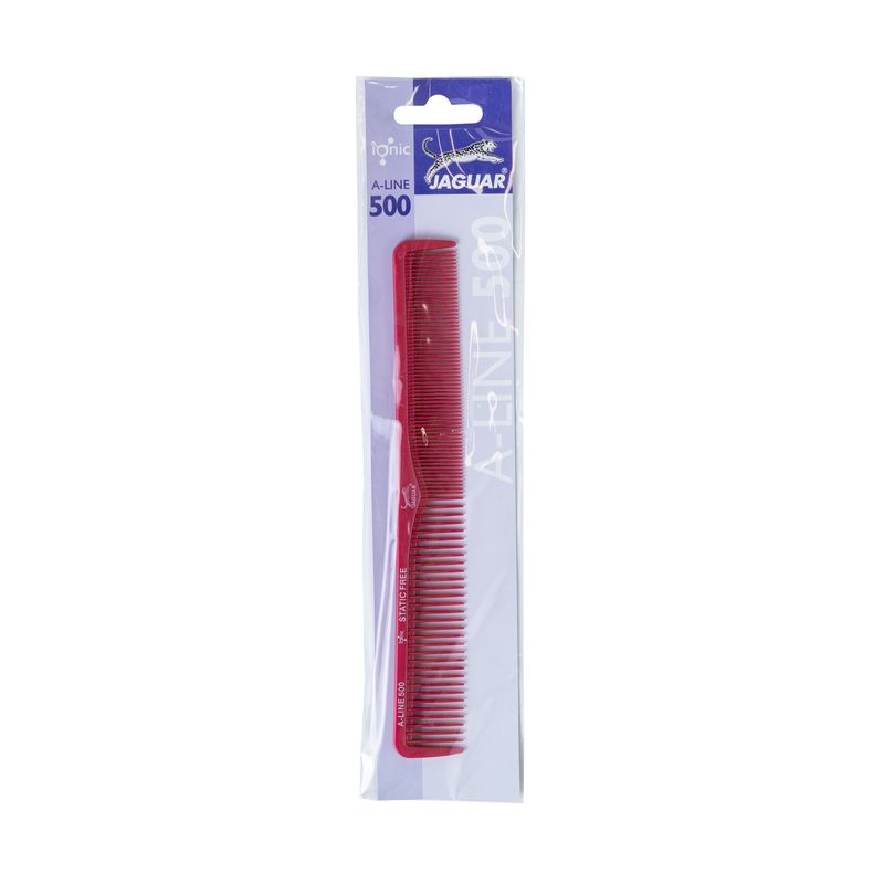 PEINE-500-CORTE-DELUX-JAGUAR-Rojo