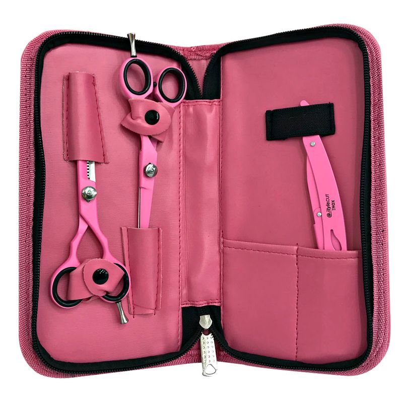 KIT TIJ CORTE+PULIR+NAV PINK @STYLECUT  *