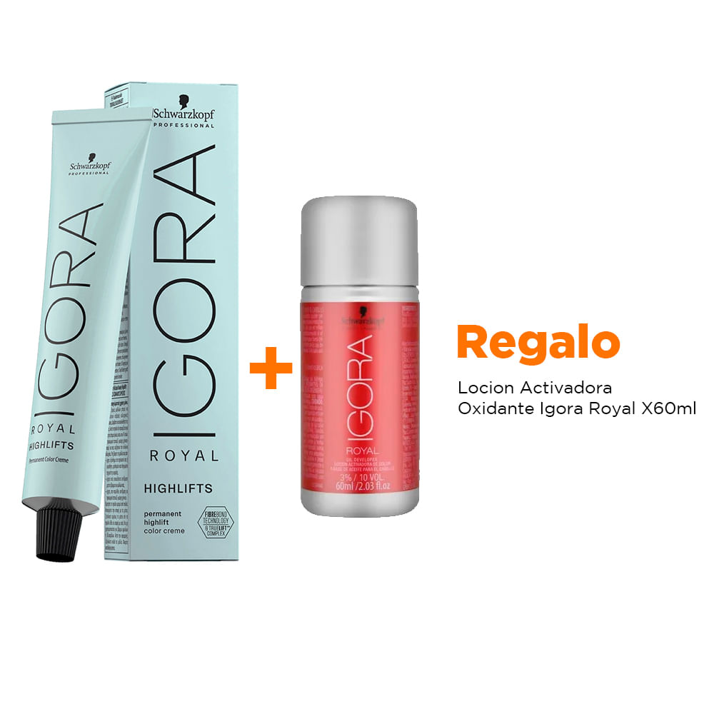 TINT x60 HIGHLIFTS IGORA ROYAL - combo