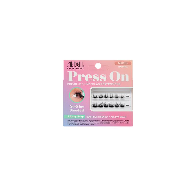 PEST-PRESS-ON-x12-MINI-NAKED-Natural-ARDELL