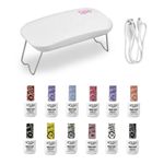 Combo-Cabina-LED-Compact---12-Esmaltes-Semipermanentes-Anush