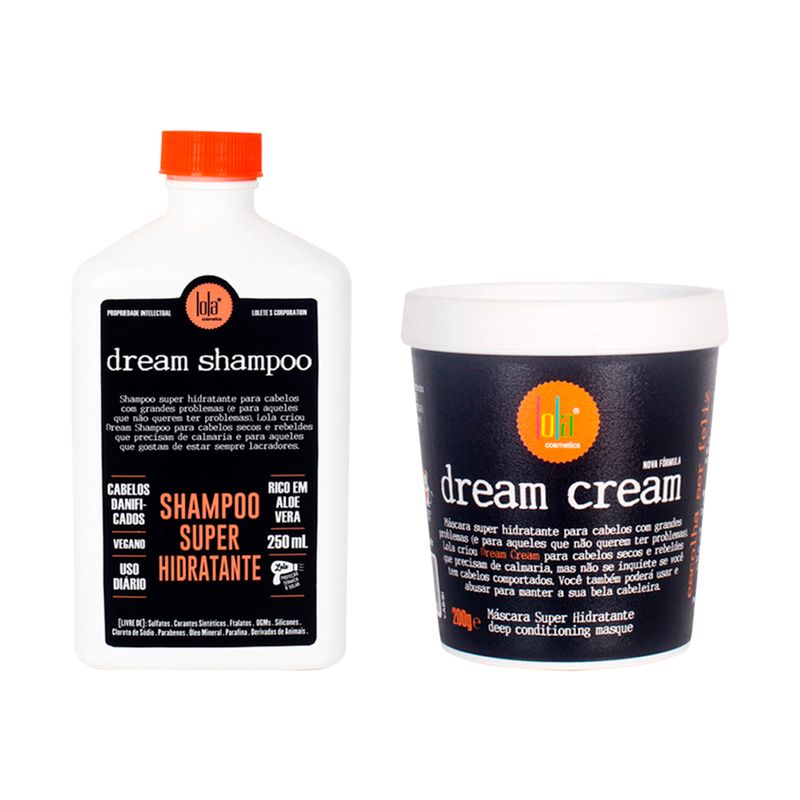 Kit-Shampoo---Tratamiento-Dream-Cream-Lola-Cosmetics