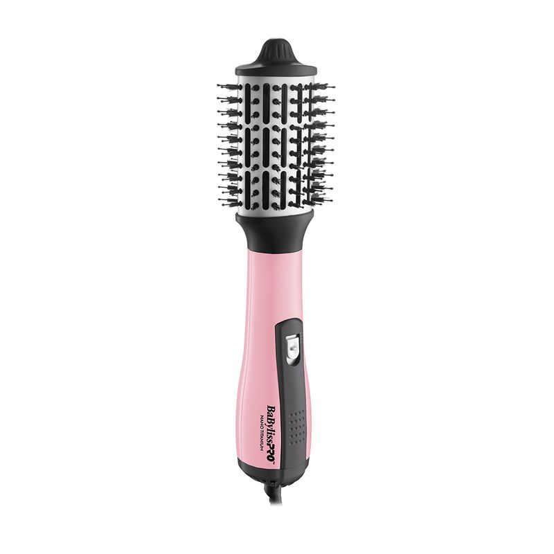 Combo-Cepillo-Secador---Plancha-Nano-Titanium-Pink-BabylissPRO
