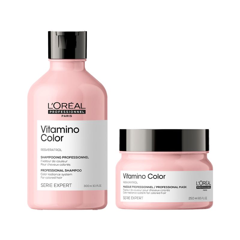 Kit-Shampoo---Tratamiento-Vitamino-Color-Serie-Expert-L-Oreal-Professionnel