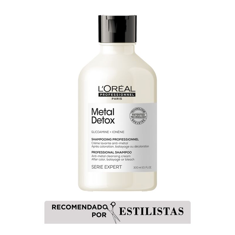 Kit-Shampoo---Mascara---Crema-de-Peinar-Metal-Detox-Serie-Expert-L-Oreal-Professionnel