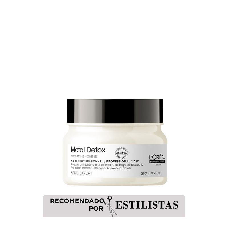 Kit-Shampoo---Mascara---Crema-de-Peinar-Metal-Detox-Serie-Expert-L-Oreal-Professionnel