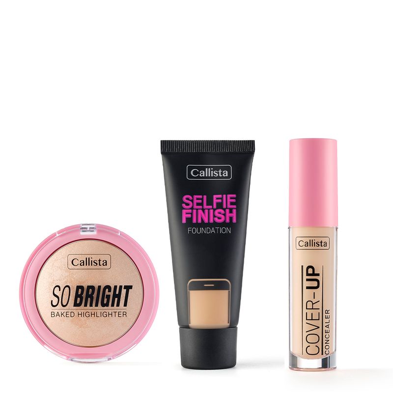 Kit-Base-de-Maquillaje---Corrector-Liquido---Iluminador-Callista