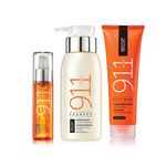Kit-Hidratacion-Profunda-Shampoo-250ml---Mascarilla-250ml---Serum-65ml-Linea--911-Biotop-Professional