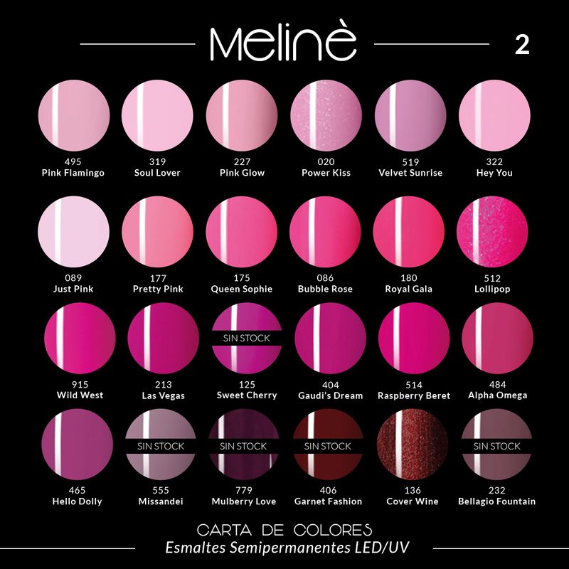 Combo-4-Esmaltes-Semipermanentes-Gel-Uv-led-Meline
