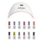 12-Esmaltes-Semipermanentes-Anush---Cabina-Beauty-Nail-Lamp