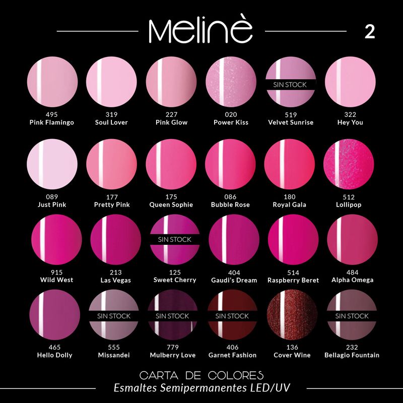 Combo-4-Esmaltes-Semipermanentes-Gel-Uv-led-Meline