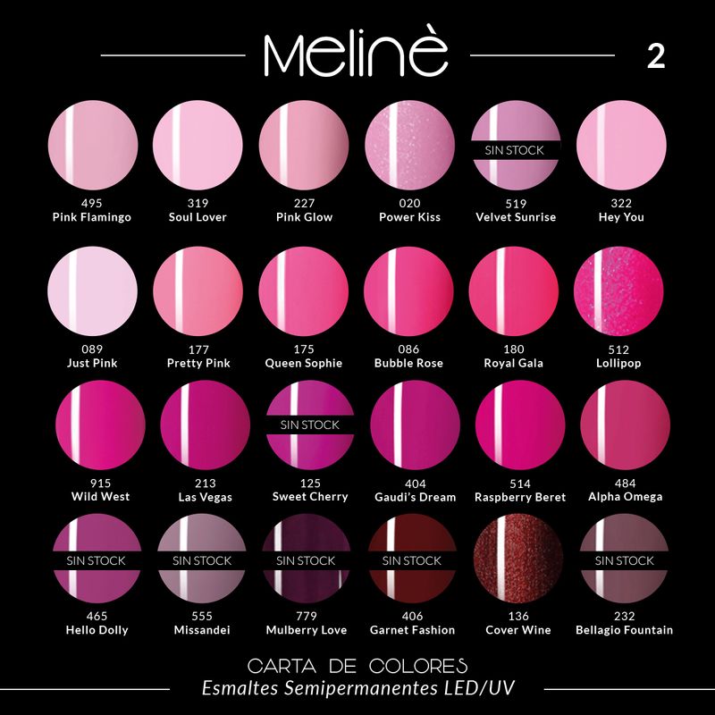 Combo-4-Esmaltes-Semipermanentes-Gel-Uv-led-Meline