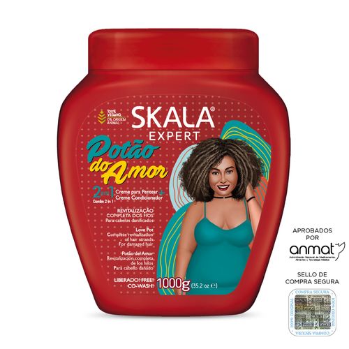 Máscara Capilar Vegana Potao Do Amor Expert x1kg Skala