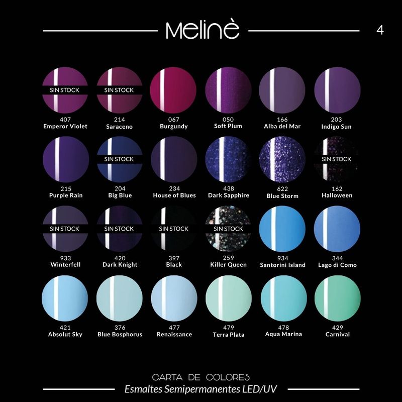 Kit-4x-Esmaltes-Semipermanentes---Cabina-Nail-Lamp-Meline