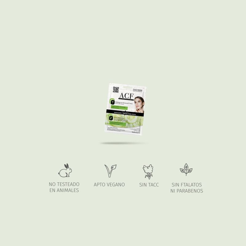 MASC FAC 2x7gr DUO EXFOLIANTE ACF