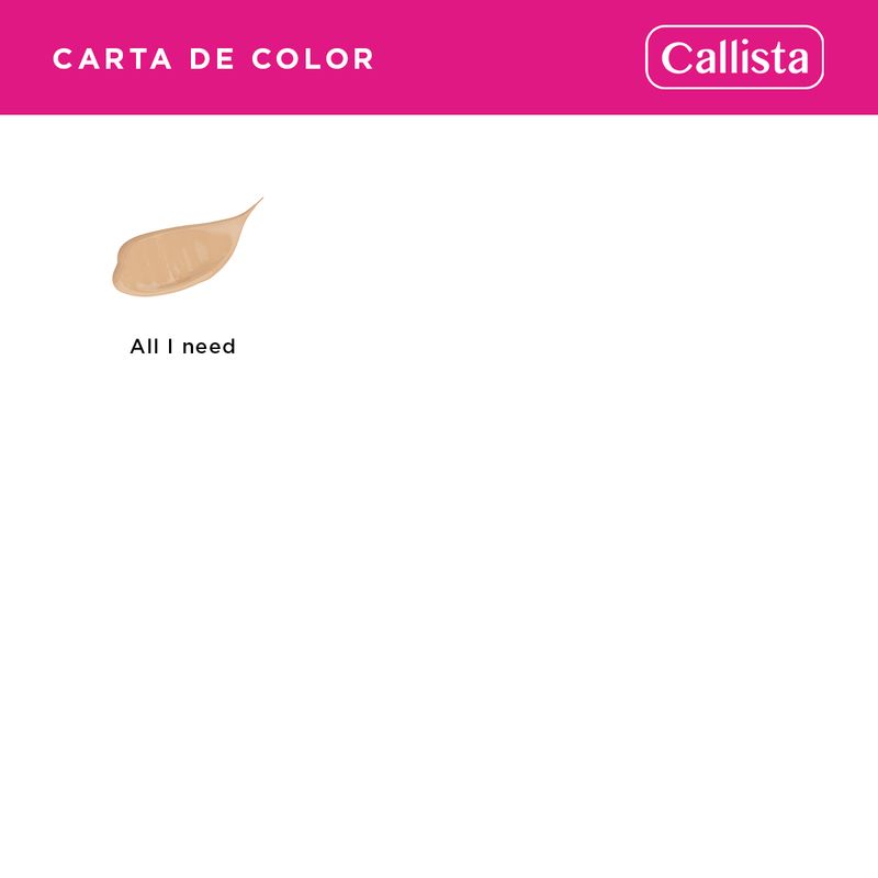 SKIN TINT ALL I NEED SPF50 CALLISTA