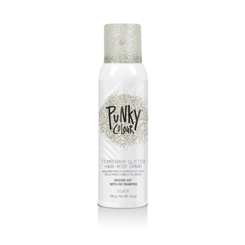 SPRAY GLITTER PUNKY COLORS Gold & Silver