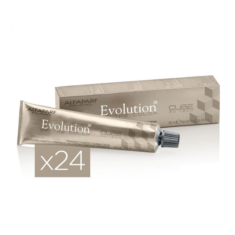24 Tinturas Evolution Of The Color Cube x60 ml Alfaparf