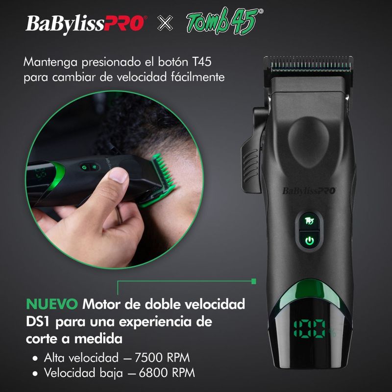 MAQ CORTE TOMB 45 BABYLISS
