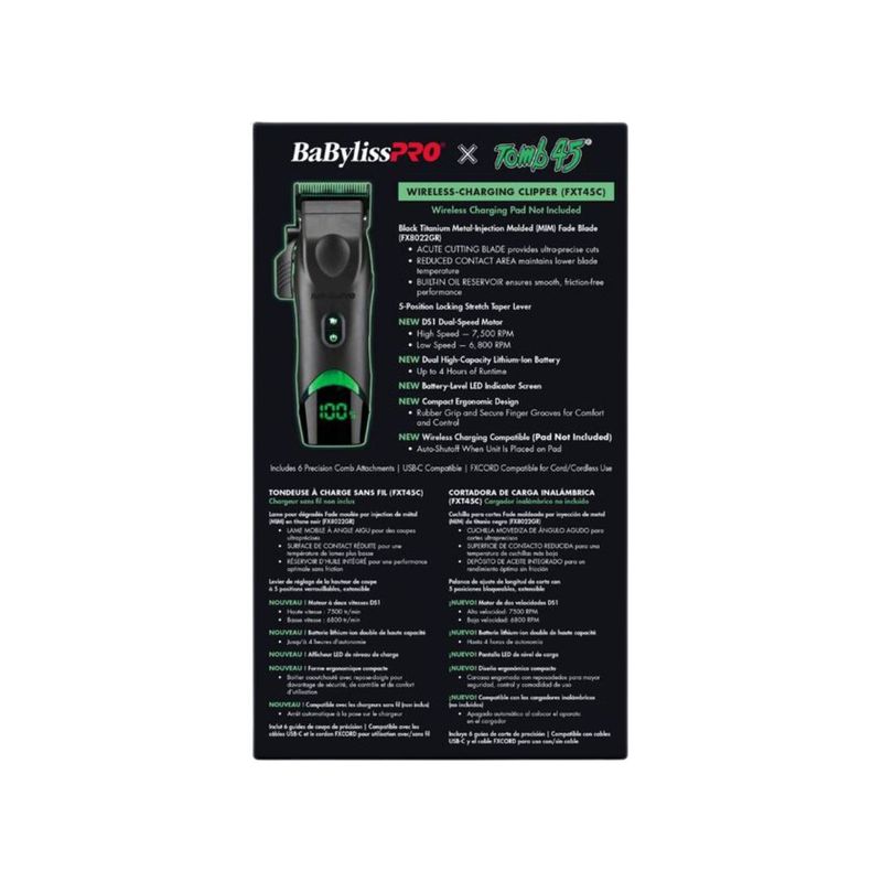 MAQ CORTE TOMB 45 BABYLISS