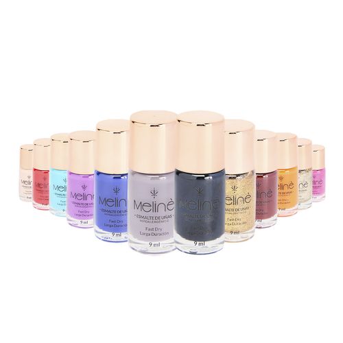 Combo Meliné Larga duración Hipoalergenico x12 colores