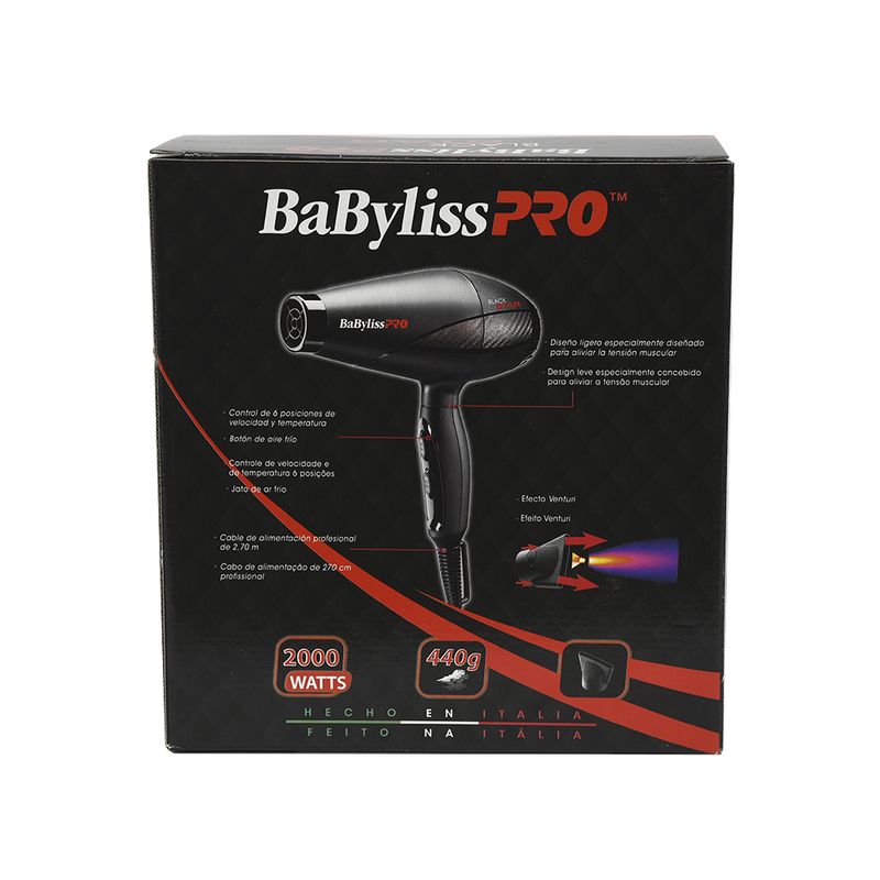SECADOR BLACK STAR 6200 BABYLISS