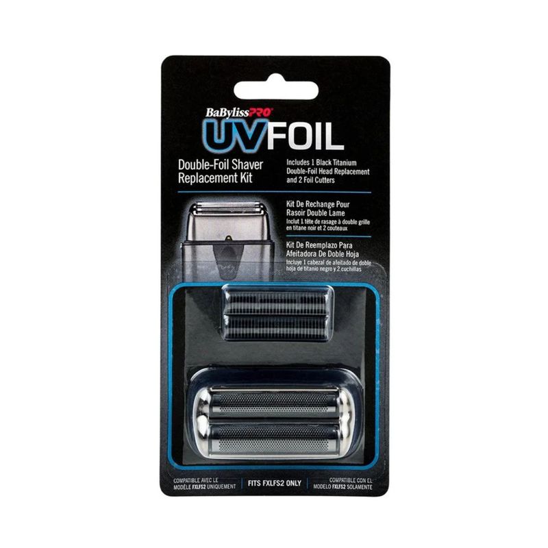 CABEZAL DOBLE MET FOIL UV BABYLISS BLACK