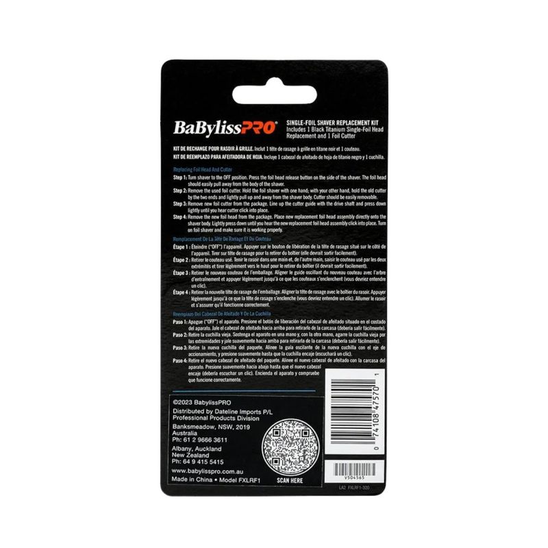 CABEZAL DOBLE MET FOIL UV BABYLISS Gold