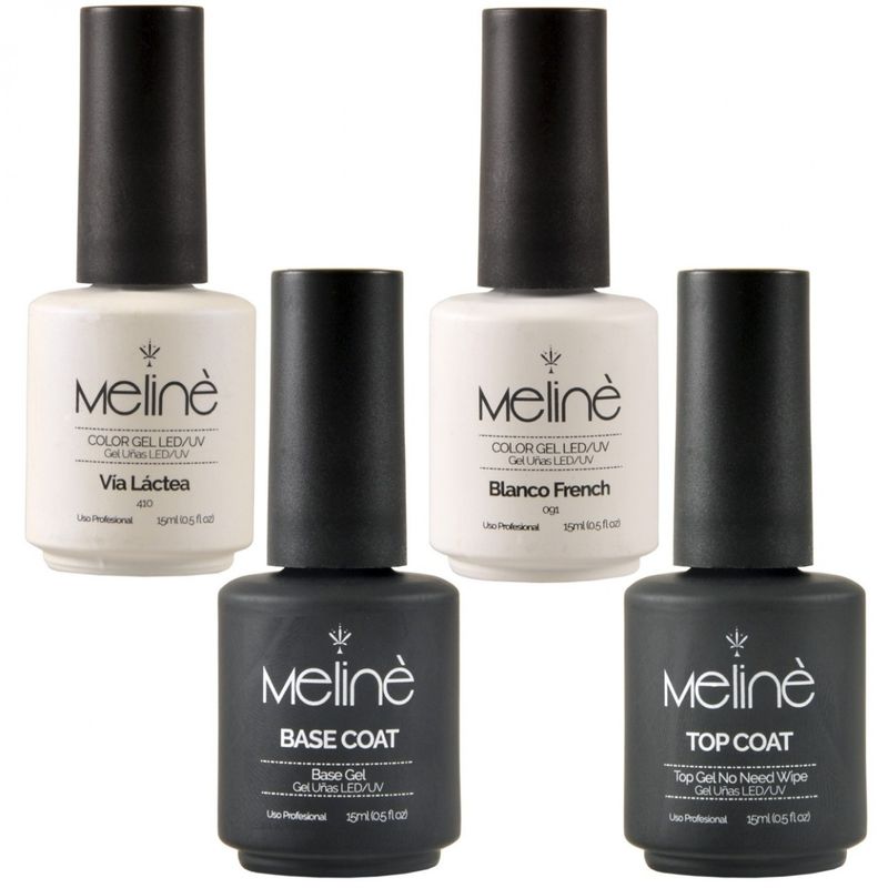 Combo Esmaltado French Semipermanente Meliné