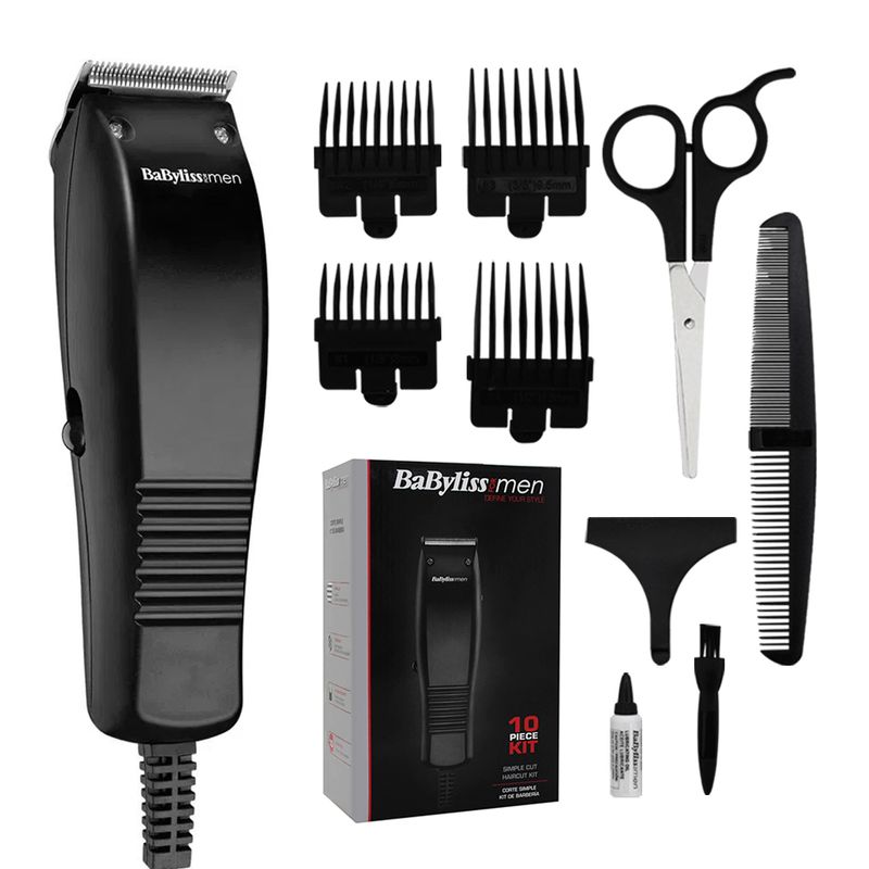 MAQ KIT 10 PIECE BARBERIA BABYLISS